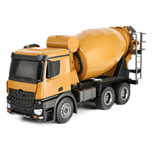 Load image into Gallery viewer, Metal Remote Control Dump Truck 1/14 Scale 15 Channel Construction Vehicle Toy