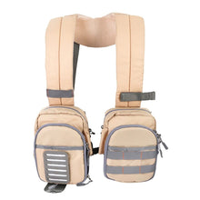 Load image into Gallery viewer, Chest Fishing Tackle Bag with Adjustable Straps and Multiple Zippered Pockets