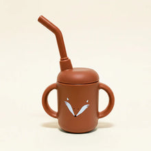 Load image into Gallery viewer, Silicone Straw Cup for Baby and Child