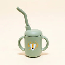 Load image into Gallery viewer, Silicone Straw Cup for Baby and Child