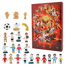 Load image into Gallery viewer, Football Advent Calendar with 24 Daily Surprises for Kids Who Love the Game