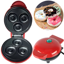 Load image into Gallery viewer, Mini Waffle and Cookie Maker, Compact Non-Stick 350W Travel Cooker