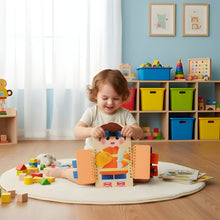 Load image into Gallery viewer, Montessori Multi‑Level Activity Board for Interactive Learning and Skill Growth