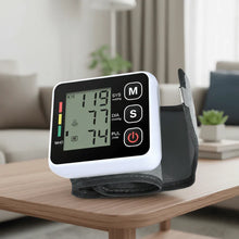 Load image into Gallery viewer, Digital Wrist Blood Pressure Monitor, Automatic Pulse Cuff