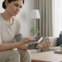 Load image into Gallery viewer, Digital Wrist Blood Pressure Monitor, Automatic Pulse Cuff