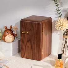Load image into Gallery viewer, Walnut Jewelry Organizer Chest with Drawers