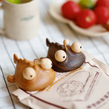 Load image into Gallery viewer, Anglerfish Snack Clip and Fridge Magnet Solid Walnut