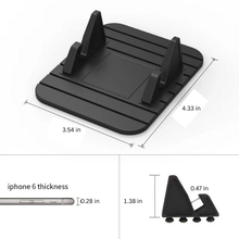 Load image into Gallery viewer, Dashboard Phone Holder with Silicone Friction Base and Multi Surface Design