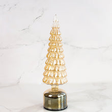 Load image into Gallery viewer, 15.4" Micro LED Rotating Glass Tree - Interior Delights