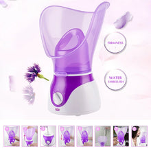 Load image into Gallery viewer, Face Steamer With Adjustable Steam Levels And Aromatherapy Function