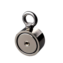 Load image into Gallery viewer, Dual Strength Fishing Magnet Kit - N52 Neodymium 80/120KG Force with 10m Rope