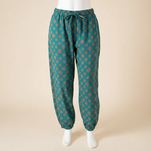Load image into Gallery viewer, Vintage Floral Cotton Gauze Pajama Pants for Women