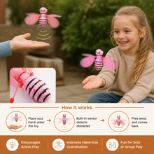 Load image into Gallery viewer, Flying Bee Toy with Motion Sensor Control and LED Light Effects