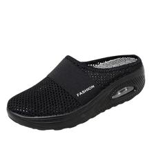 Load image into Gallery viewer, Slip-On Comfort Shoes with Air Cushion and Arch Support – Lightweight Wide Fit Walking Shoes