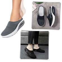 Load image into Gallery viewer, Slip-On Comfort Shoes with Air Cushion and Arch Support – Lightweight Wide Fit Walking Shoes