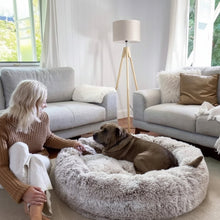 Load image into Gallery viewer, Anxiety Relieving Plush Dog Bed Calming Comfort - Image 3