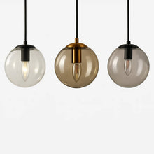 Load image into Gallery viewer, Wall Light with Hanging Glass Globe