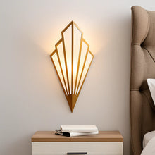 Load image into Gallery viewer, LED Wall Lamp, Triangular Metal Design