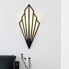 Load image into Gallery viewer, LED Wall Lamp, Triangular Metal Design