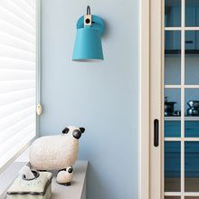 Load image into Gallery viewer, LED Wall Light, Wood and Metal Nordic Design