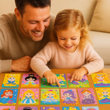 Load image into Gallery viewer, Creative Sticker Craft Set for Kids in Animal, Vehicle, Dinosaur, and Princess Themes