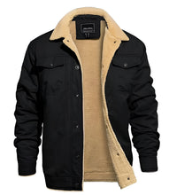 Load image into Gallery viewer, Foldover Collar Aviator Jacket