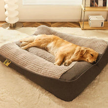 Load image into Gallery viewer, Orthopedic Dog Bed with Head Pillow, Luxury Comfort