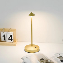 Load image into Gallery viewer, Rechargeable LED Touch Table Lamp with Adjustable Color and Dimming