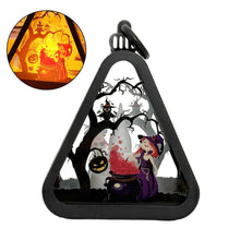 Load image into Gallery viewer, Halloween Decor Triangle Table Lamp