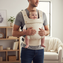 Load image into Gallery viewer, Ergonomic Baby Carrier for Lasting Comfort, Adjustable Support for Babies 7 to 35 lbs