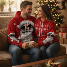 Load image into Gallery viewer, Christmas Cartoon Elk 3D Print Hoodie for Men and Women