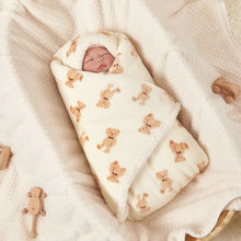 Load image into Gallery viewer, Fleece Infant Swaddle Blanket