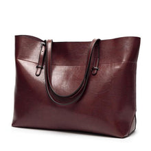 Load image into Gallery viewer, Large Capacity PU Leather Tote Handbag for Women