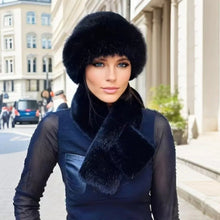 Load image into Gallery viewer, Plush Winter Hat and Scarf Set for Women