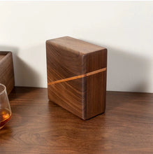 Load image into Gallery viewer, Minimalist Walnut V60 Pour-Over Coffee Filter Holder