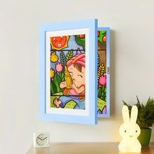 Load image into Gallery viewer, Artwork Storage Frame with Magnetic Access for 150 Drawings