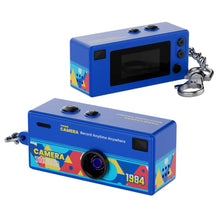 Load image into Gallery viewer, Retro Style Digital Camera Keychain with 1080P HD Video