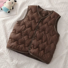 Load image into Gallery viewer, Kids Lightweight Winter Puffer Vest