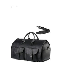 Load image into Gallery viewer, Convertible Garment Duffle Bag with Dual Buckles and Shoe Compartment