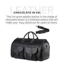Load image into Gallery viewer, Convertible Garment Duffle Bag with Dual Buckles and Shoe Compartment