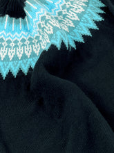 Load image into Gallery viewer, Womens Chunky Jacquard Round Neck Sweater with a Nature Inspired Pattern in Eight Colors