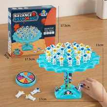 Load image into Gallery viewer, Astronaut Stacking Balance Game with Spinner and Dice