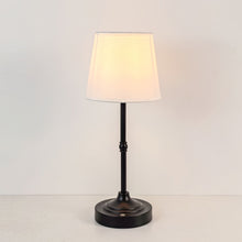 Load image into Gallery viewer, Cordless Table Lamp with Touch Dimming and Fabric Shade