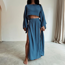 Load image into Gallery viewer, Two-Piece Skirt Set
