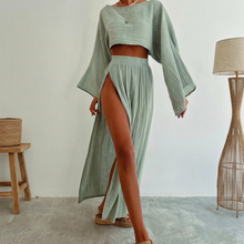 Load image into Gallery viewer, Two-Piece Skirt Set