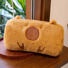 Load image into Gallery viewer, Capybara Hand Warmer Plushie with Cotton Filling, 12 Inch