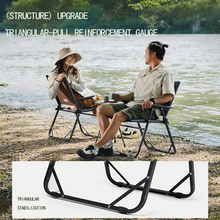 Load image into Gallery viewer, Portable Outdoor Folding Camping Chair for Beach, Hiking, Trekking, and Picnics