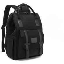 Load image into Gallery viewer, Baby Diaper Backpack with Stroller Hooks, Waterproof Travel Maternity Bag for Everyday Essentials
