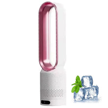 Load image into Gallery viewer, Portable Bladeless Fan with Air Purification and Remote Control