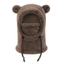 Load image into Gallery viewer, Kids Winter Hat Balaclava With Neck Warmer